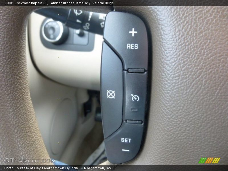 Amber Bronze Metallic / Neutral Beige 2006 Chevrolet Impala LT