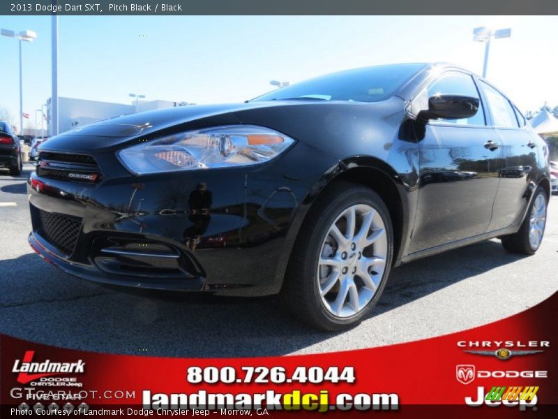 Pitch Black / Black 2013 Dodge Dart SXT