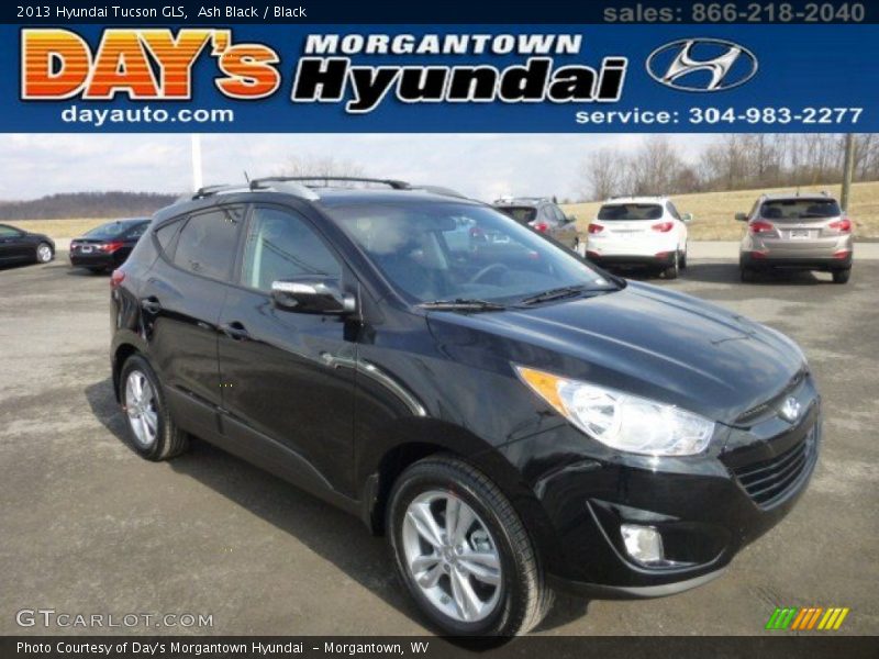 Ash Black / Black 2013 Hyundai Tucson GLS