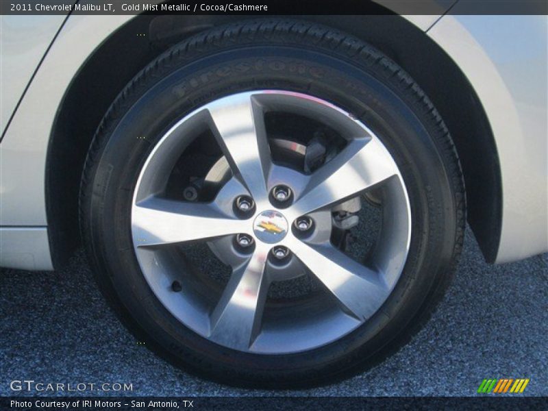 Gold Mist Metallic / Cocoa/Cashmere 2011 Chevrolet Malibu LT