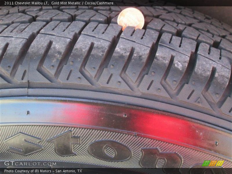 Gold Mist Metallic / Cocoa/Cashmere 2011 Chevrolet Malibu LT