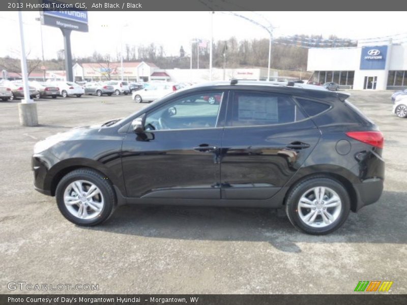 Ash Black / Black 2013 Hyundai Tucson GLS