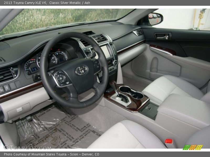 Classic Silver Metallic / Ash 2013 Toyota Camry XLE V6