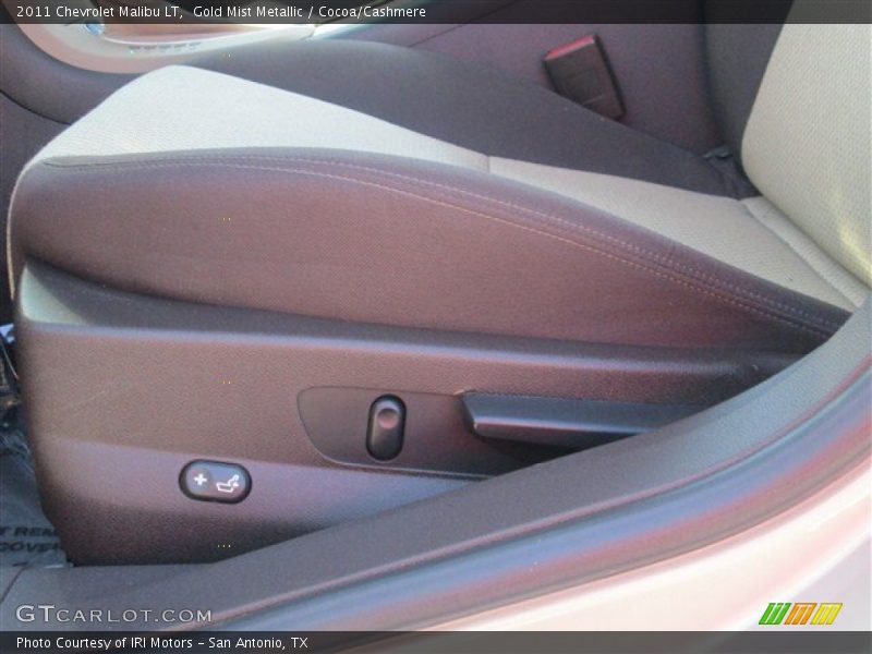 Gold Mist Metallic / Cocoa/Cashmere 2011 Chevrolet Malibu LT