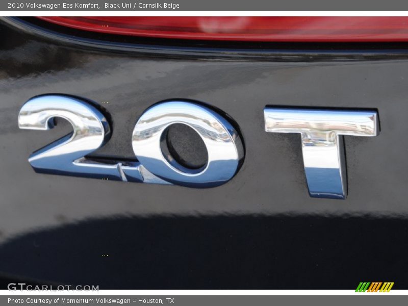 Black Uni / Cornsilk Beige 2010 Volkswagen Eos Komfort