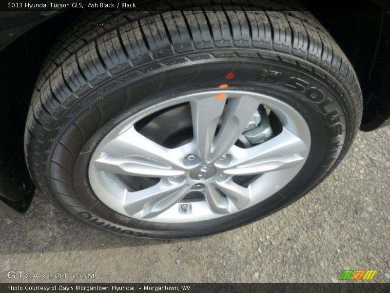 Ash Black / Black 2013 Hyundai Tucson GLS