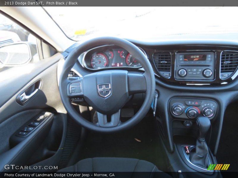Pitch Black / Black 2013 Dodge Dart SXT