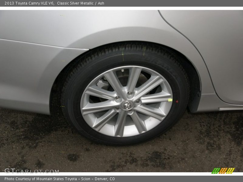 Classic Silver Metallic / Ash 2013 Toyota Camry XLE V6