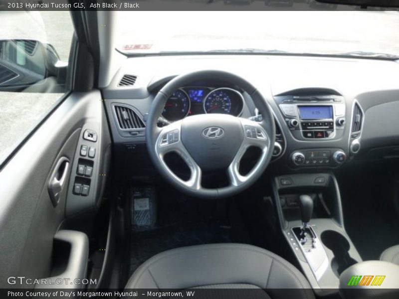 Ash Black / Black 2013 Hyundai Tucson GLS