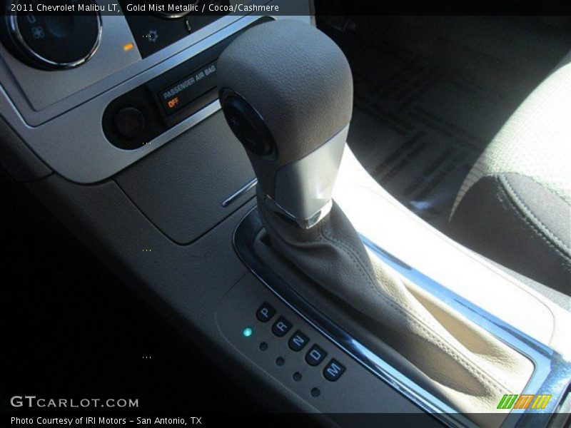 Gold Mist Metallic / Cocoa/Cashmere 2011 Chevrolet Malibu LT