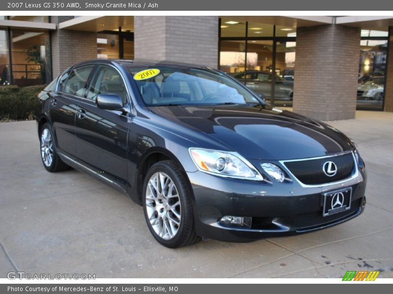 Smoky Granite Mica / Ash 2007 Lexus GS 350 AWD