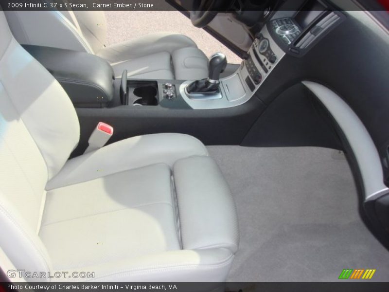 Garnet Ember / Stone 2009 Infiniti G 37 x S Sedan