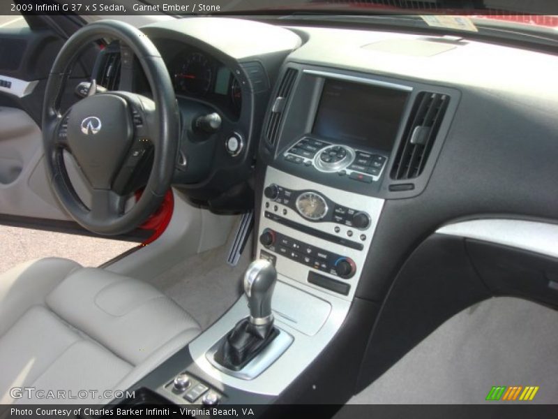 Garnet Ember / Stone 2009 Infiniti G 37 x S Sedan