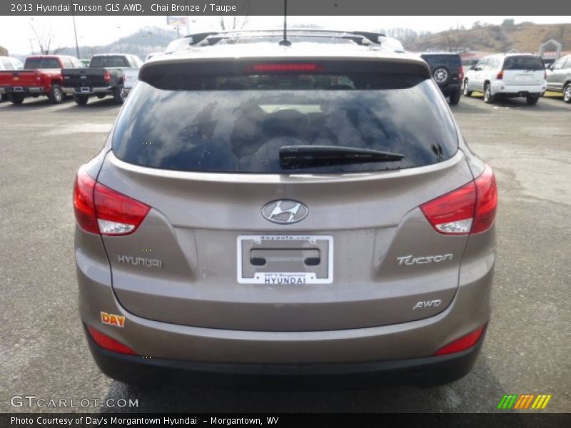 Chai Bronze / Taupe 2013 Hyundai Tucson GLS AWD