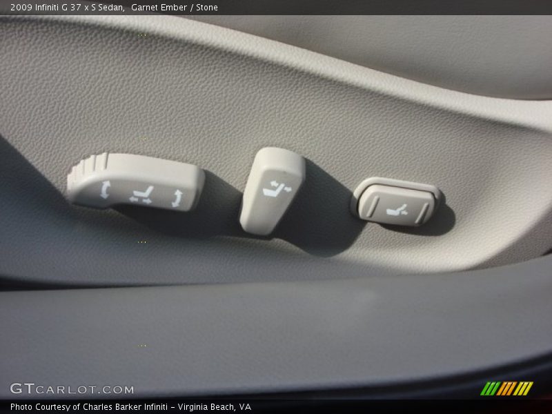 Garnet Ember / Stone 2009 Infiniti G 37 x S Sedan