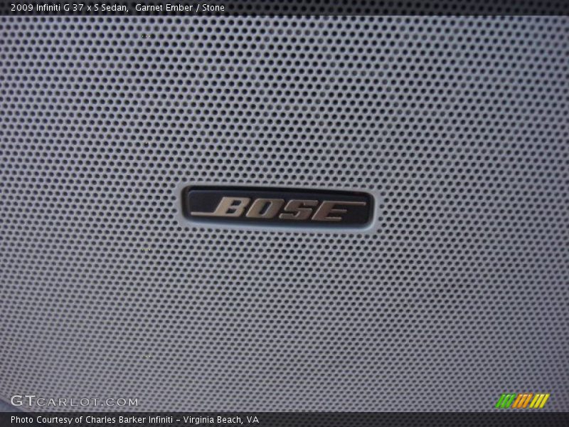 Garnet Ember / Stone 2009 Infiniti G 37 x S Sedan