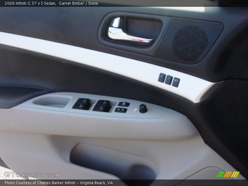 Garnet Ember / Stone 2009 Infiniti G 37 x S Sedan