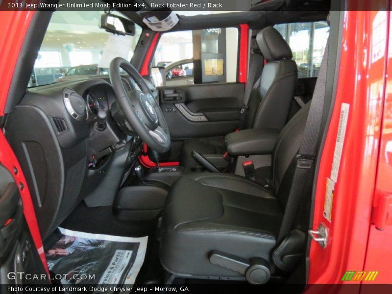  2013 Wrangler Unlimited Moab Edition 4x4 Black Interior