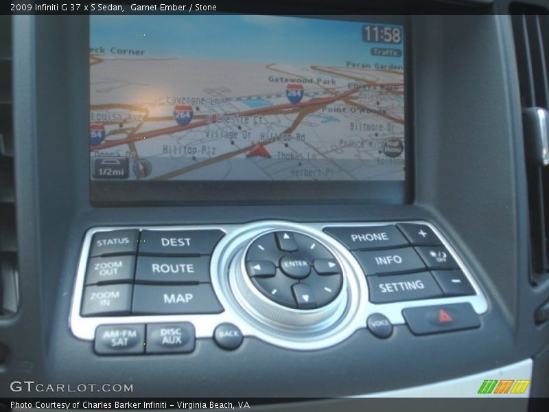 Garnet Ember / Stone 2009 Infiniti G 37 x S Sedan