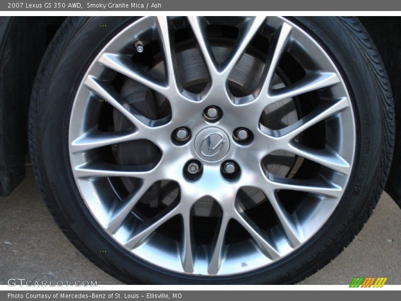 Smoky Granite Mica / Ash 2007 Lexus GS 350 AWD
