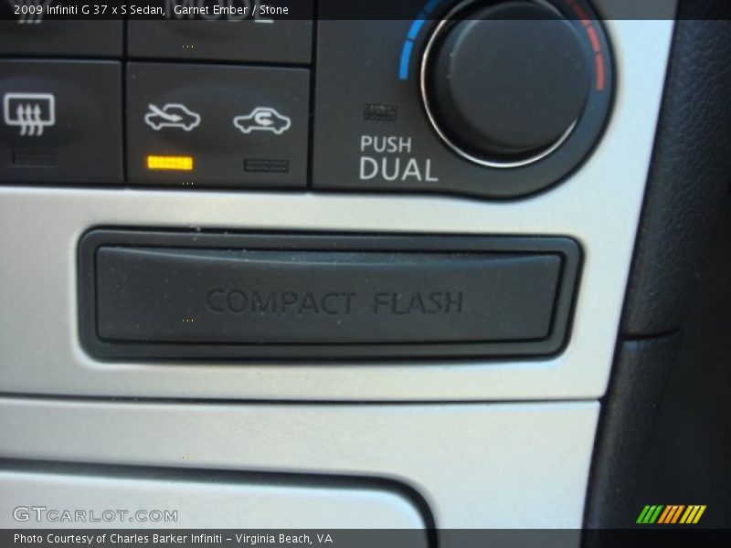 Garnet Ember / Stone 2009 Infiniti G 37 x S Sedan