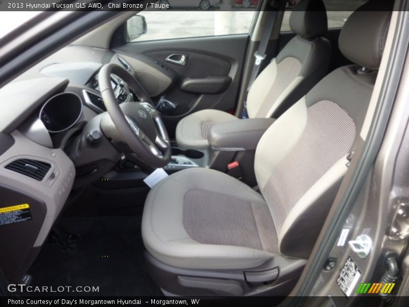 Chai Bronze / Taupe 2013 Hyundai Tucson GLS AWD