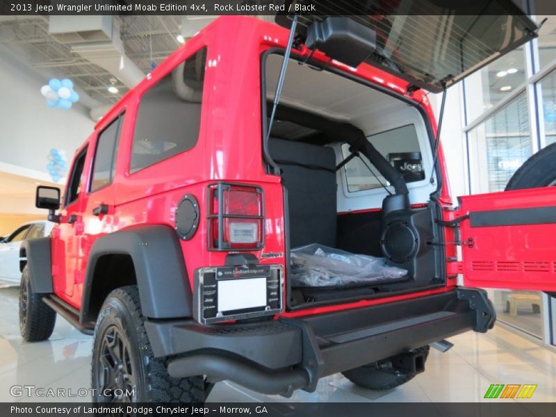 Rock Lobster Red / Black 2013 Jeep Wrangler Unlimited Moab Edition 4x4