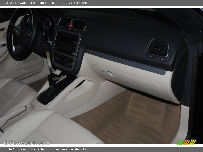 Black Uni / Cornsilk Beige 2010 Volkswagen Eos Komfort