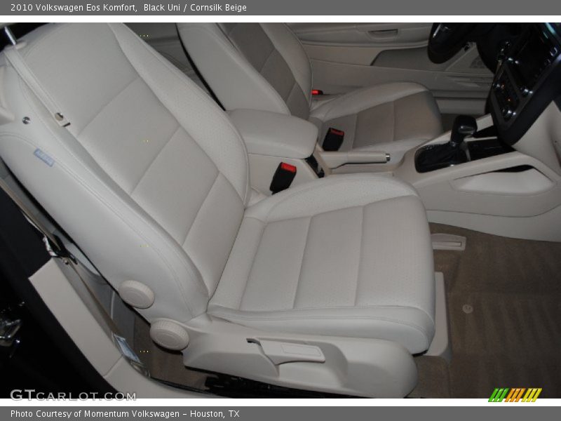 Black Uni / Cornsilk Beige 2010 Volkswagen Eos Komfort