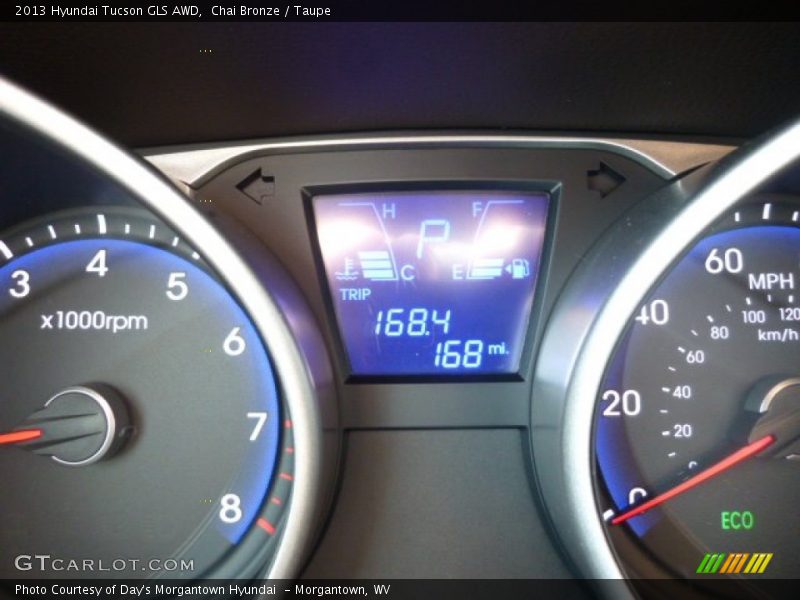Chai Bronze / Taupe 2013 Hyundai Tucson GLS AWD