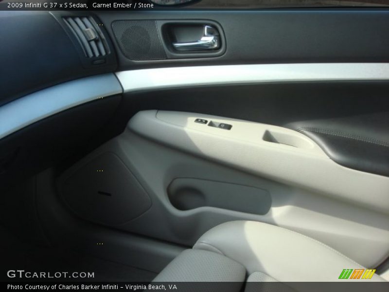 Garnet Ember / Stone 2009 Infiniti G 37 x S Sedan