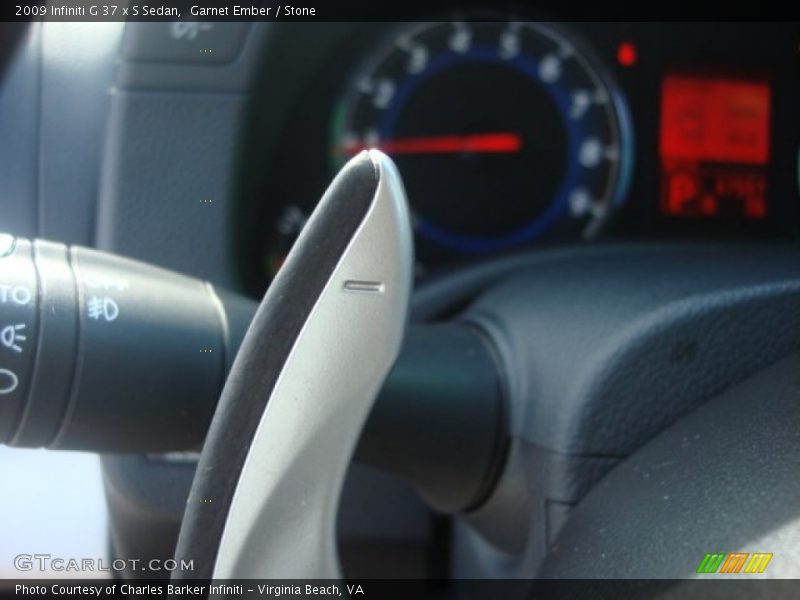 Garnet Ember / Stone 2009 Infiniti G 37 x S Sedan