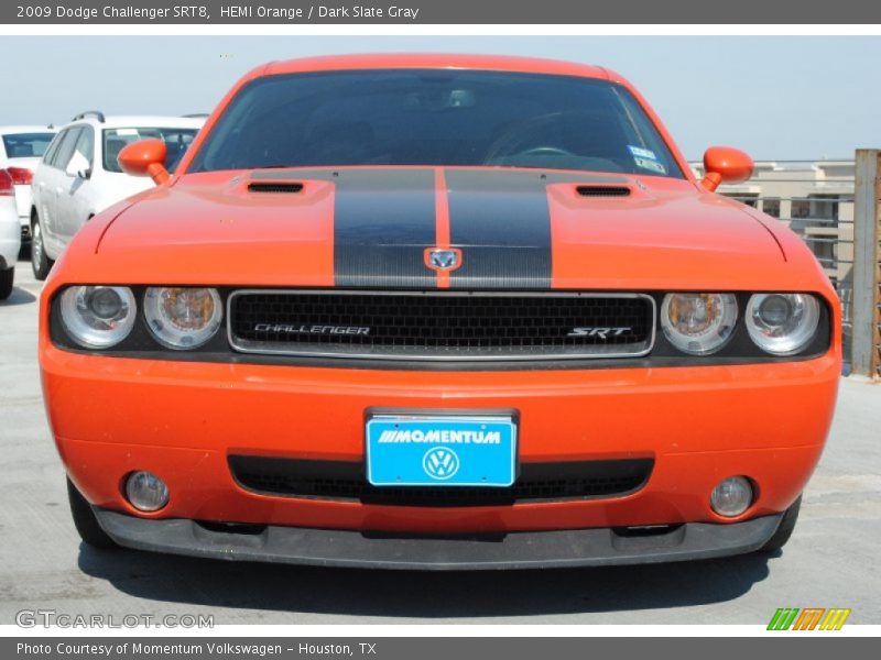 HEMI Orange / Dark Slate Gray 2009 Dodge Challenger SRT8