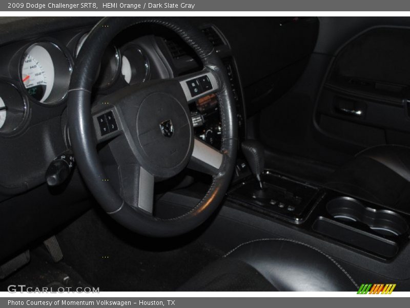 HEMI Orange / Dark Slate Gray 2009 Dodge Challenger SRT8