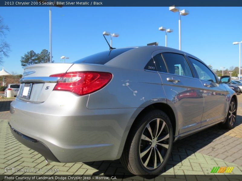 Billet Silver Metallic / Black 2013 Chrysler 200 S Sedan