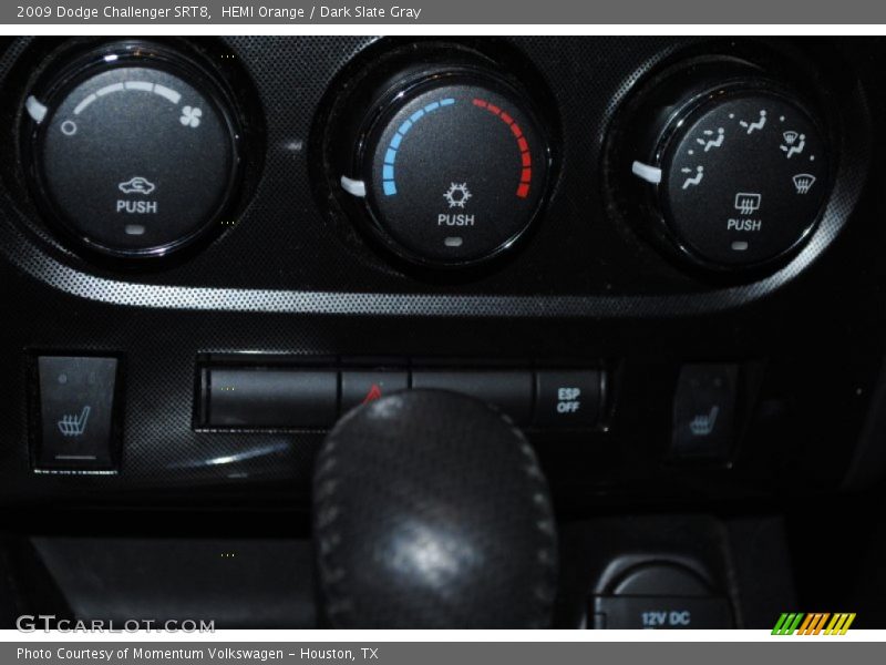 HEMI Orange / Dark Slate Gray 2009 Dodge Challenger SRT8
