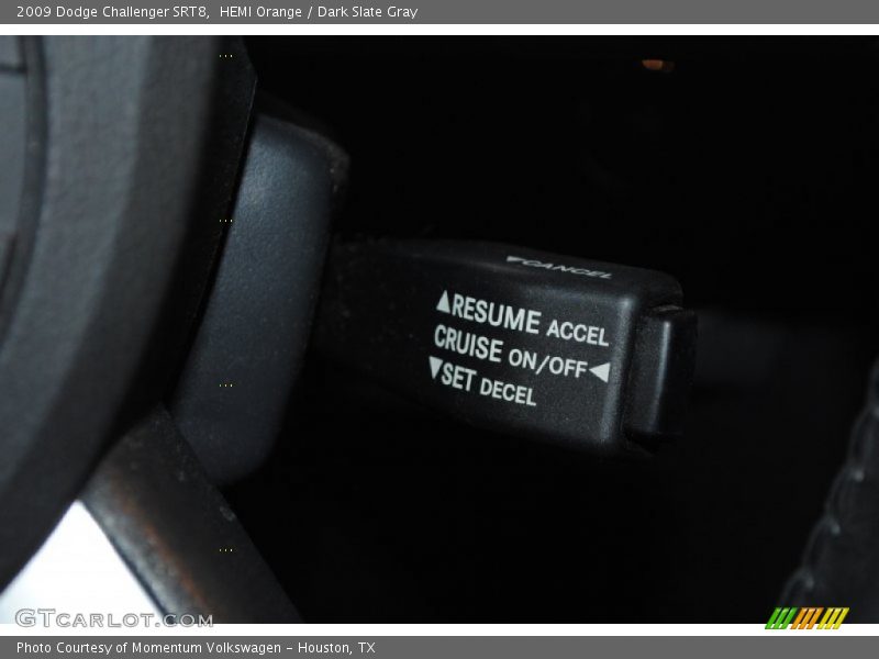 HEMI Orange / Dark Slate Gray 2009 Dodge Challenger SRT8