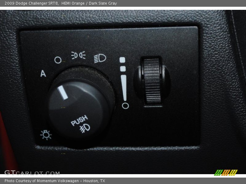 HEMI Orange / Dark Slate Gray 2009 Dodge Challenger SRT8