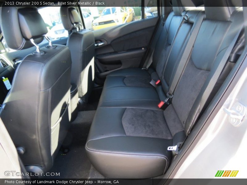 Billet Silver Metallic / Black 2013 Chrysler 200 S Sedan