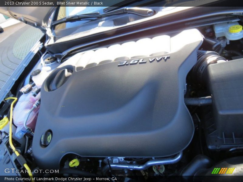 Billet Silver Metallic / Black 2013 Chrysler 200 S Sedan