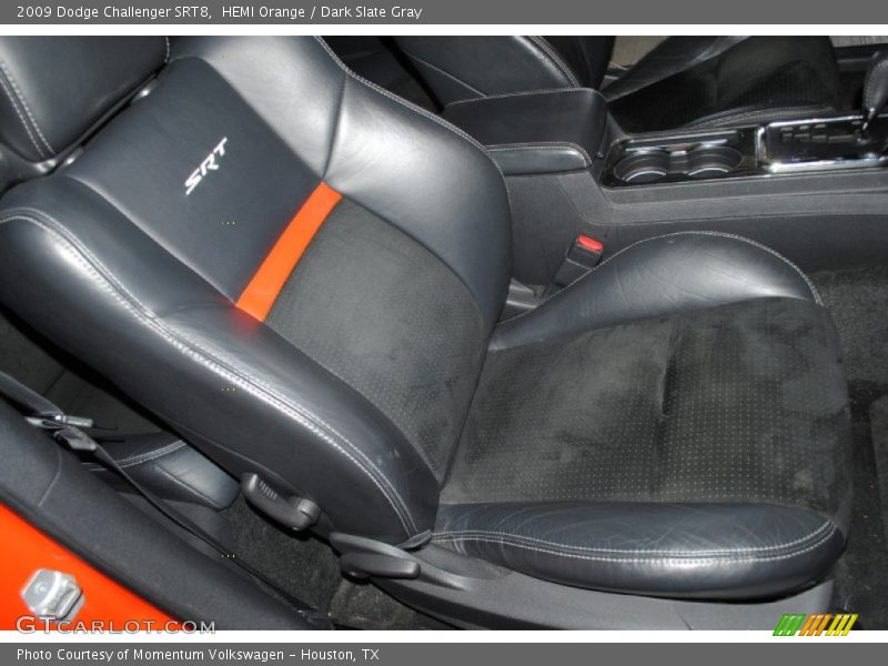 Front Seat of 2009 Challenger SRT8