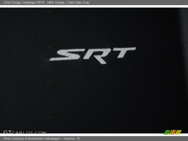 HEMI Orange / Dark Slate Gray 2009 Dodge Challenger SRT8