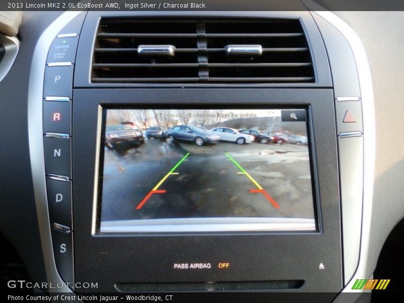 Ingot Silver / Charcoal Black 2013 Lincoln MKZ 2.0L EcoBoost AWD