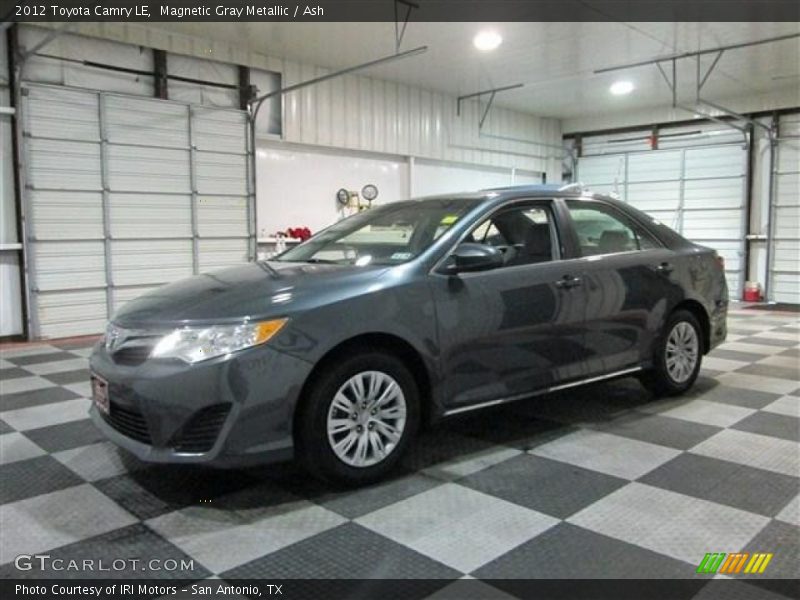 Magnetic Gray Metallic / Ash 2012 Toyota Camry LE