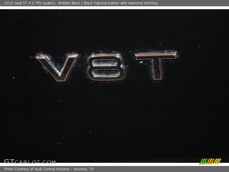 Brilliant Black / Black Valcona leather with diamond stitching 2013 Audi S7 4.0 TFSI quattro