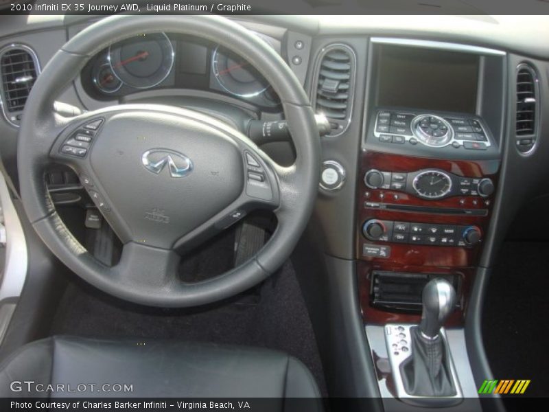 Dashboard of 2010 EX 35 Journey AWD