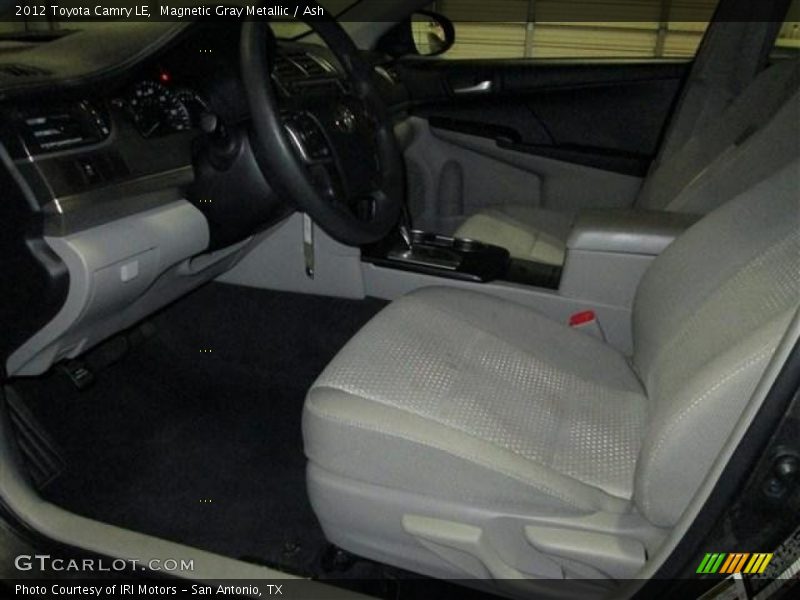 Magnetic Gray Metallic / Ash 2012 Toyota Camry LE