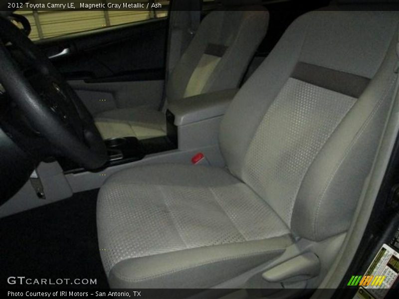 Magnetic Gray Metallic / Ash 2012 Toyota Camry LE