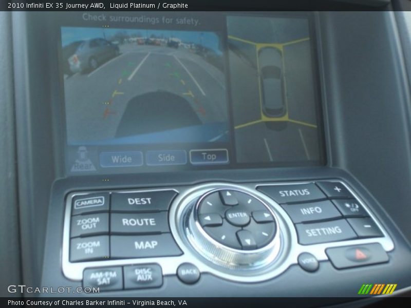 Liquid Platinum / Graphite 2010 Infiniti EX 35 Journey AWD