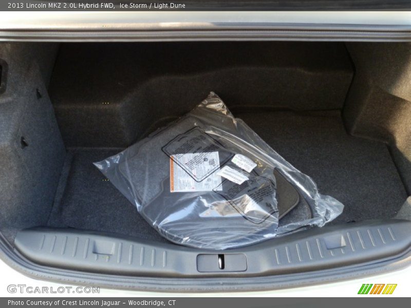  2013 MKZ 2.0L Hybrid FWD Trunk